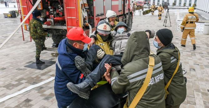 Мақатта сейсмикалық оқу-жаттығу өткізілді 