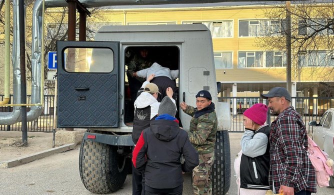 Жылыой ауданынан 31 мыңнан астам тұрғын эвакуацияланды