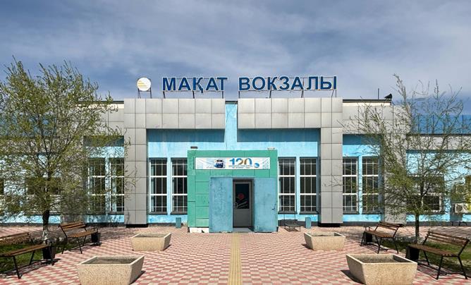 АУДАНДАҒЫ ТЕМІРЖОЛ ВОКЗАЛЫНА ҚАЙТА ЖАҢҒЫРТУ ЖҰМЫСТАРЫ ЖҮРГІЗІЛЕДІ
