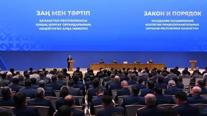 "Заң мен Тәртіп" қағидаты ұлтымыздың рухы мен дүниетанымына толық сай келеді – Тоқаев