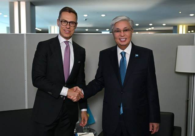 Мемлекет басшысы Финляндия Президентімен келіссөз жүргізді