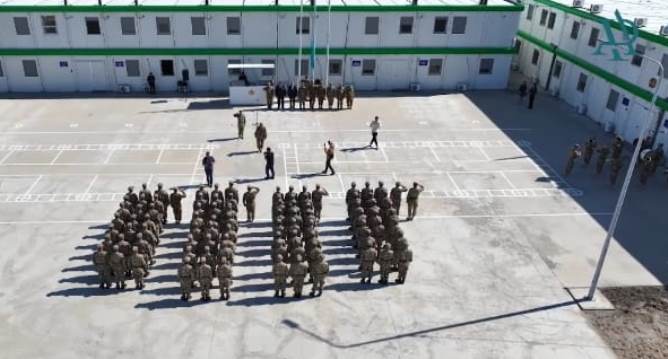 Атырау облысында аумақтық қорғаныс әскерлері бригадасының және әскери міндеттілердің екінші кезеңдік 10 күндік оқу-жаттығуы басталуда