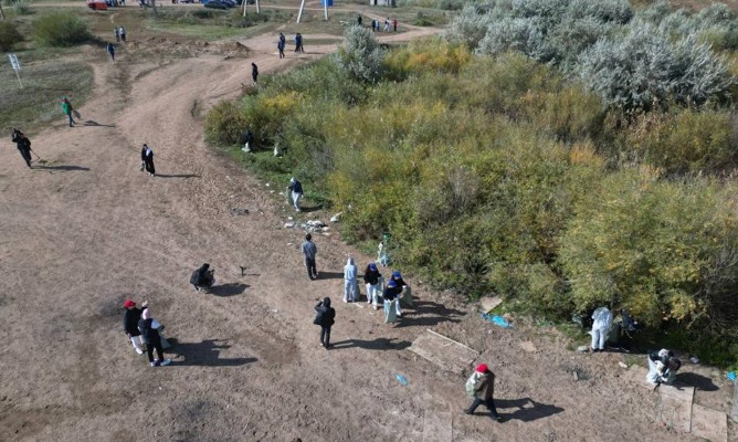 Қазақстанда World CleanUp Day аясында 422 мыңнан астам адам сенбілікке шықты