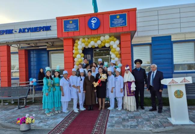Қайтарылған активтер есебінен салынған медициналық нысан пайдалануға берілді