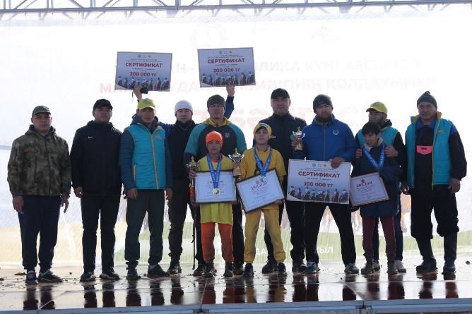 АУДАНДА АЛАМАН БӘЙГЕ ӨТТІ