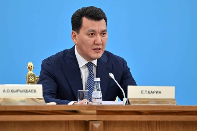 Жиынды Жұмыс тобының жетекшісі, ҚР Мемлекеттік кеңесшісі Ерлан Қарин жүргізді