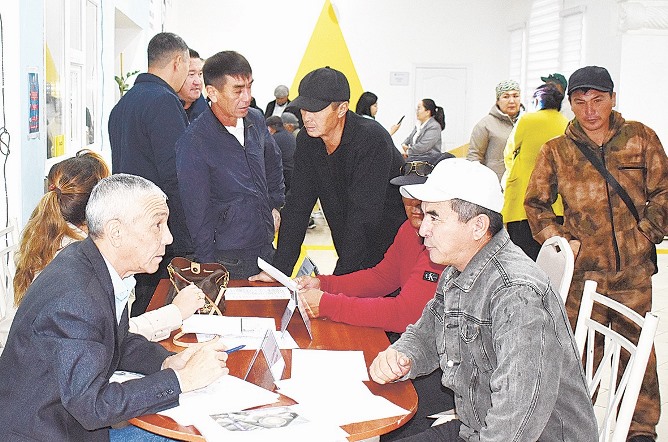 Жәрмеңкеде 62 адам тұрақты жұмысқа орналасты