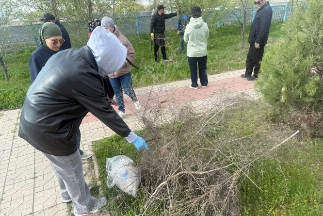 ҚҰРМАНҒАЗЫ АУЫЛЫНДА КЕЗЕКТІ СЕНБІЛІК ӨТТІ 