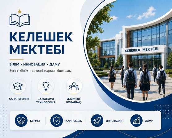 Келешек мектебі – жарқын болашаққа бастар жол