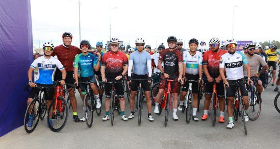 Атырауда «Tour de Saraishyq 2025» велошеруі мәресіне жетті