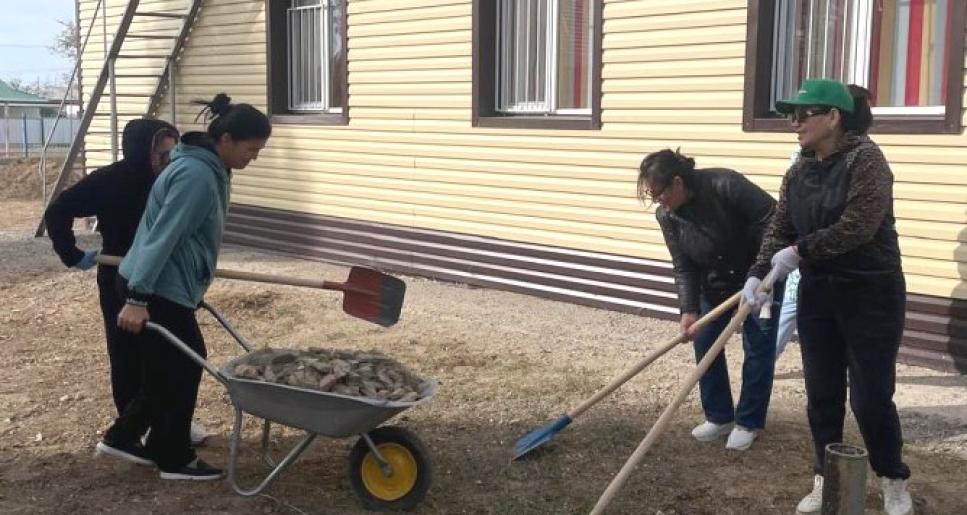 Қоршаған ортаны қорғау – ортақ іс: ауданда сенбілік өтті