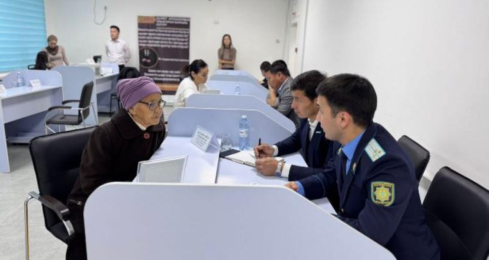 Аудан тұрғындарына құқықтық көмек көрсетілді