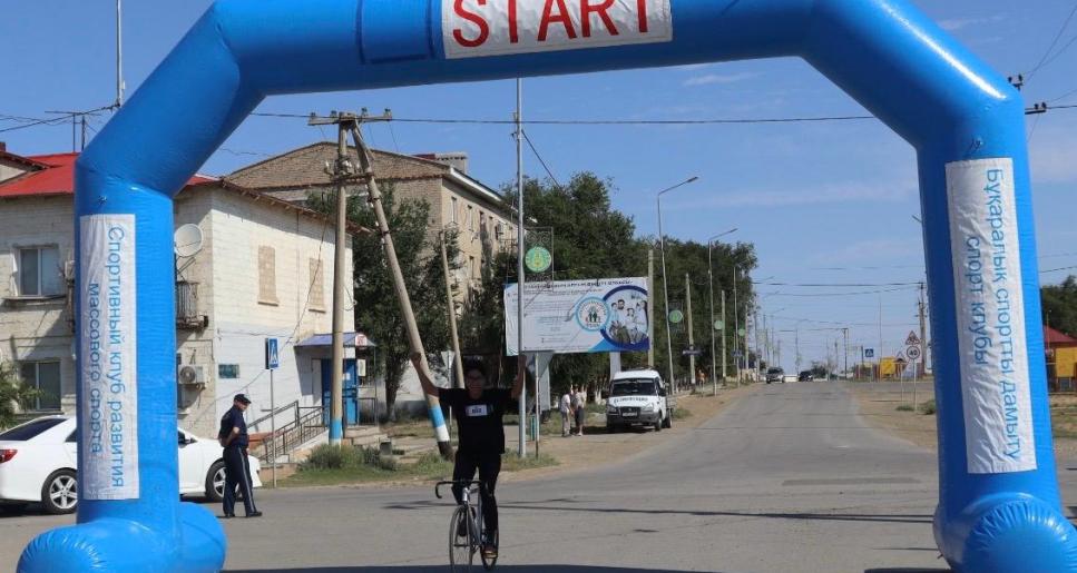 Ауданда «VELOЖАРЫС» өтті