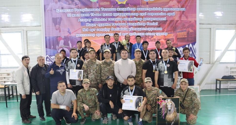 “ТӨТЕНШЕ ЖАҒДАЙЛАР БӨЛІМІ” КОМАНДАСЫ - ТУРНИР ЖЕҢІМПАЗЫ