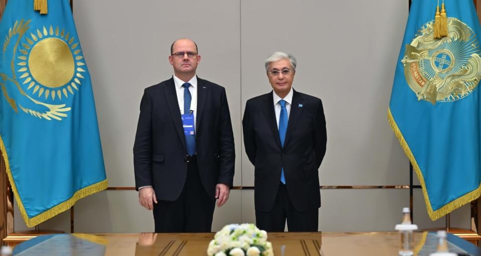 Қасым-Жомарт Тоқаев МИФИ ректоры Владимир Шевченкомен кездесті