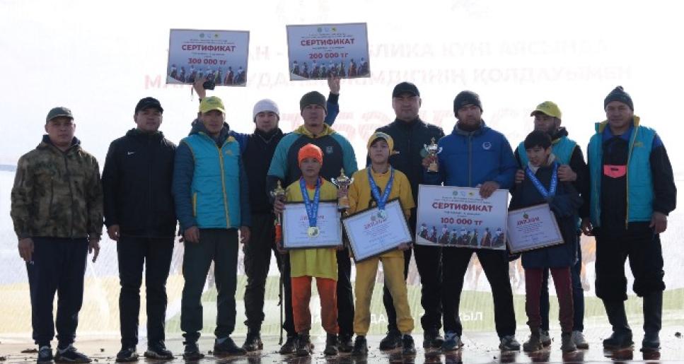 АУДАНДА АЛАМАН БӘЙГЕ ӨТТІ