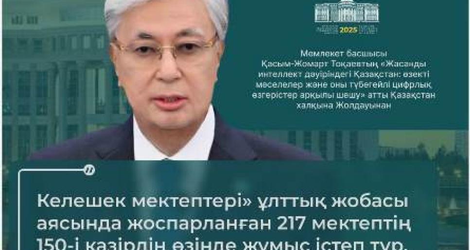 Келешек мектебі – келешек ұрпаққа сенімді қадам