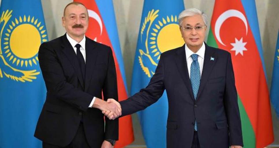 Мемлекет басшысы Әзербайжан Президентімен келіссөз жүргізді