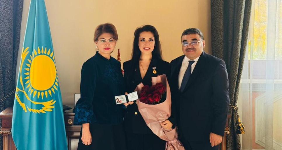 Қазақстан Президентінің Жарлығымен опера әншісі Мария Мудряк мемлекеттік марапат иеленді