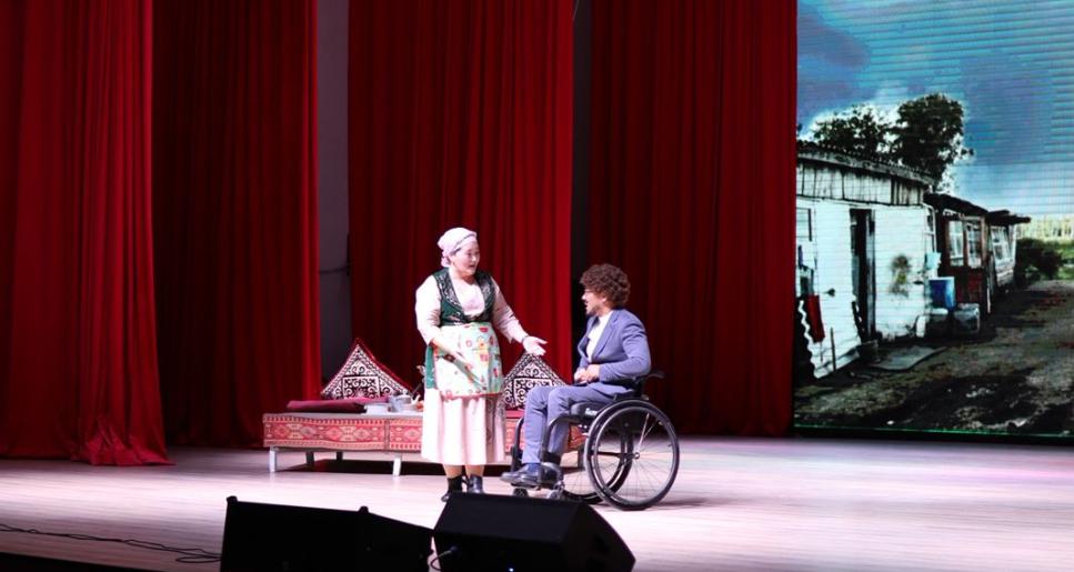 “Талшын” инклюзивті театрында жаңа премьера