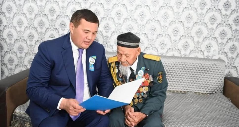 Қызылордада 103 жастағы соғыс ардагері құрметке бөленді