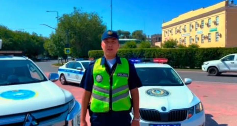 «Қауіпсіз жол»: Атырауда жол қозғалысы қауіпсіздігін қамтамасыз етуге бағытталған іс-шара өтуде